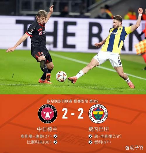 欧联杯第二轮赛果：罗马0-1里尔、费内巴切2-1尼斯，维拉里昂取胜