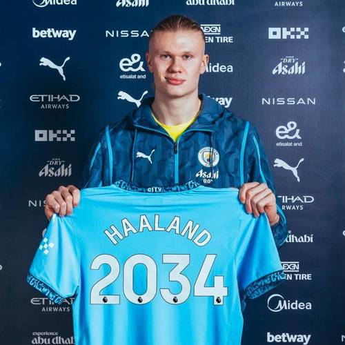 7轮9球!哈兰德社媒晒照:重要的三分,咱们休赛期之后见🙌