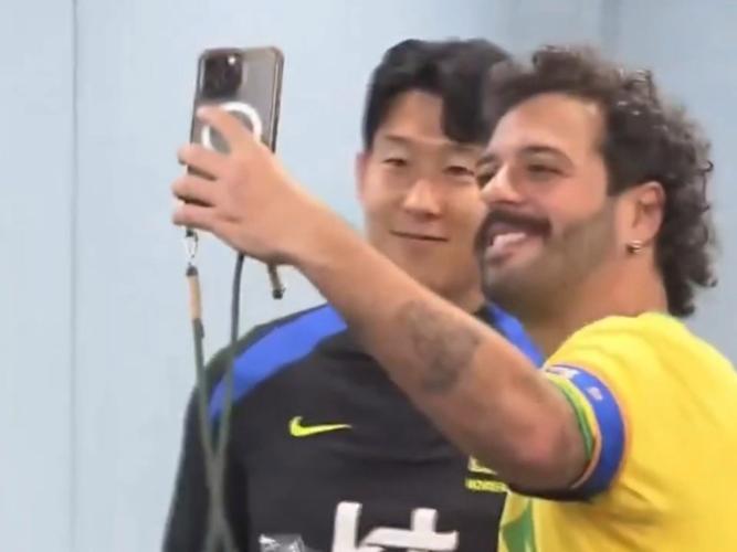 里程碑之战0-5惨败巴西，孙兴慜：要不断交手世界强队 没时间失落