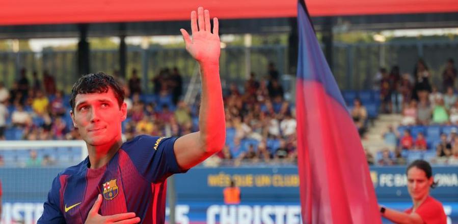 世体:克里斯滕森今天恢复训练,但埃里克-加西亚加入伤病名单