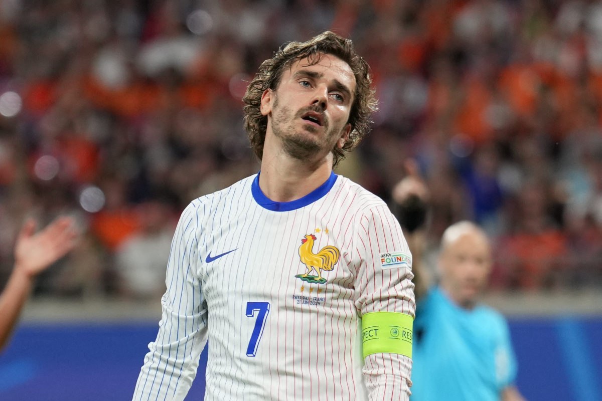 334球！格列兹曼生涯进球数超越帕潘，跻身法国历史射手榜第9位